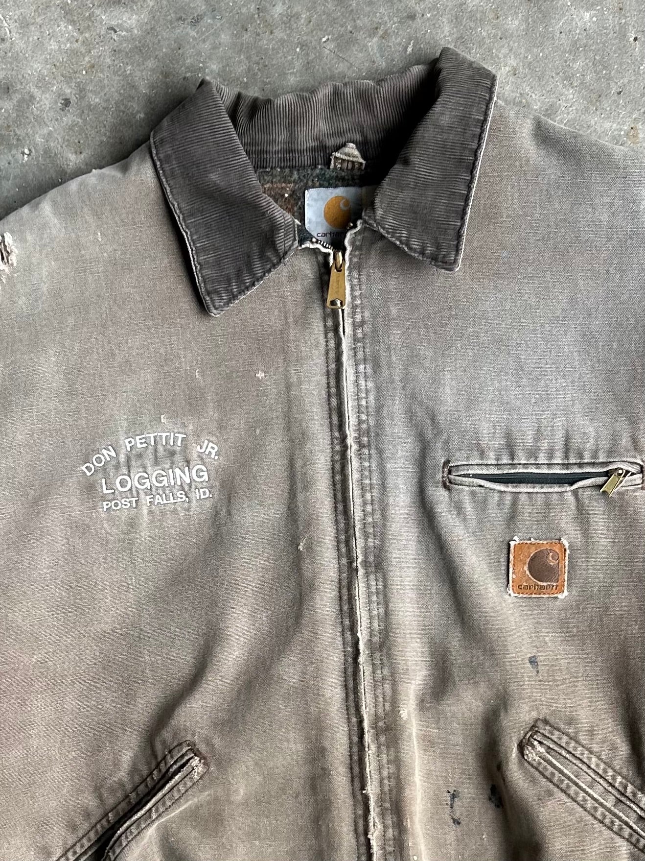 Vintage Don Pettit Jr. Logging Carhartt Jacket - XXXL