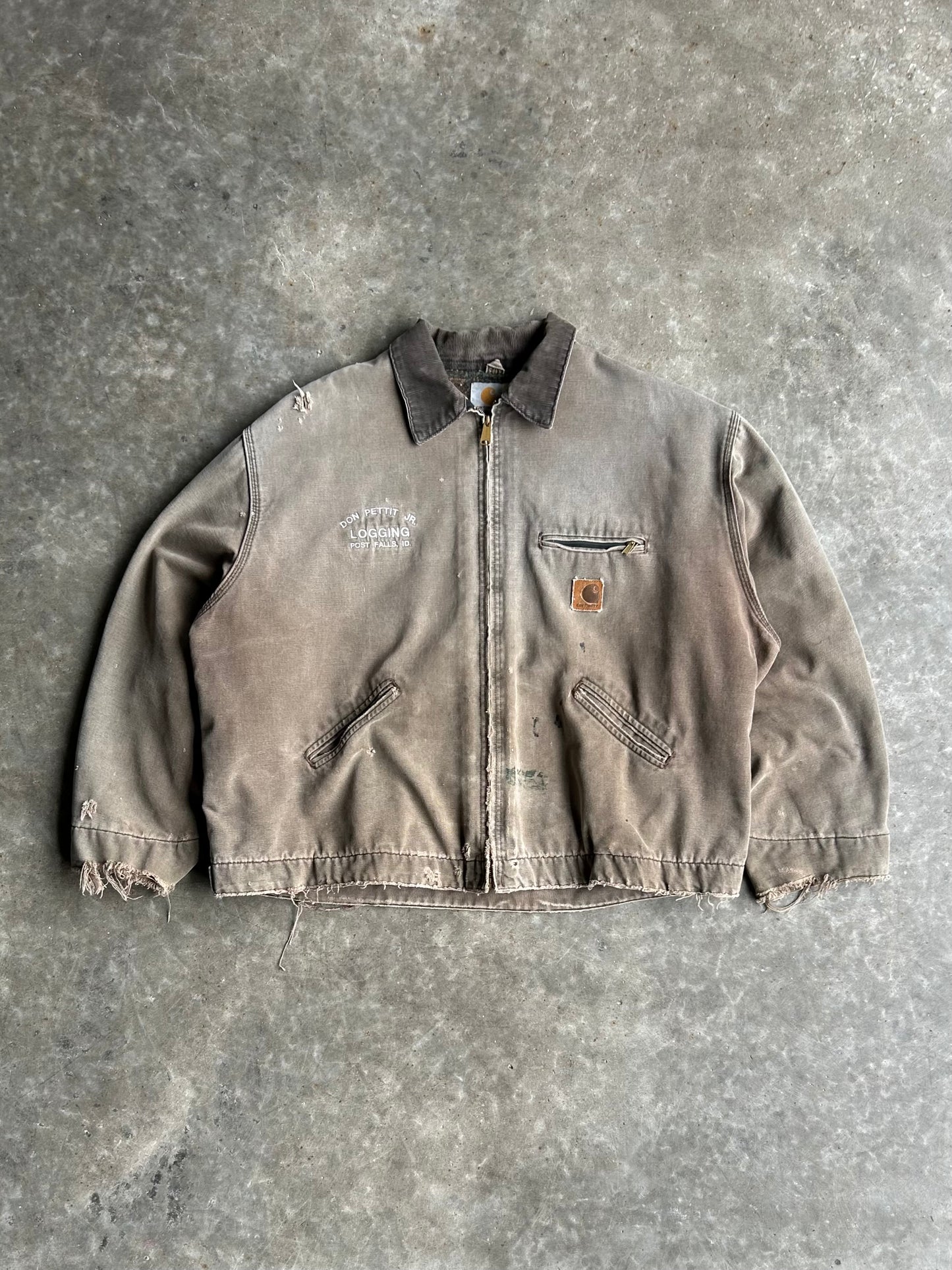 Vintage Don Pettit Jr. Logging Carhartt Jacket - XXXL