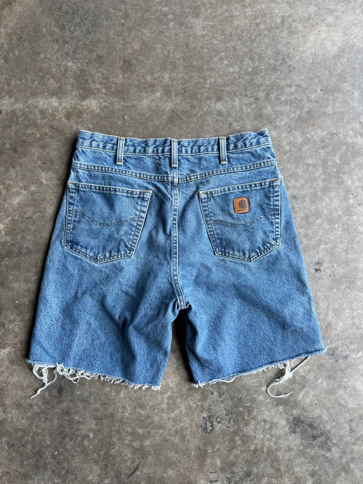 Vintage Carhartt Denim Shorts - 32