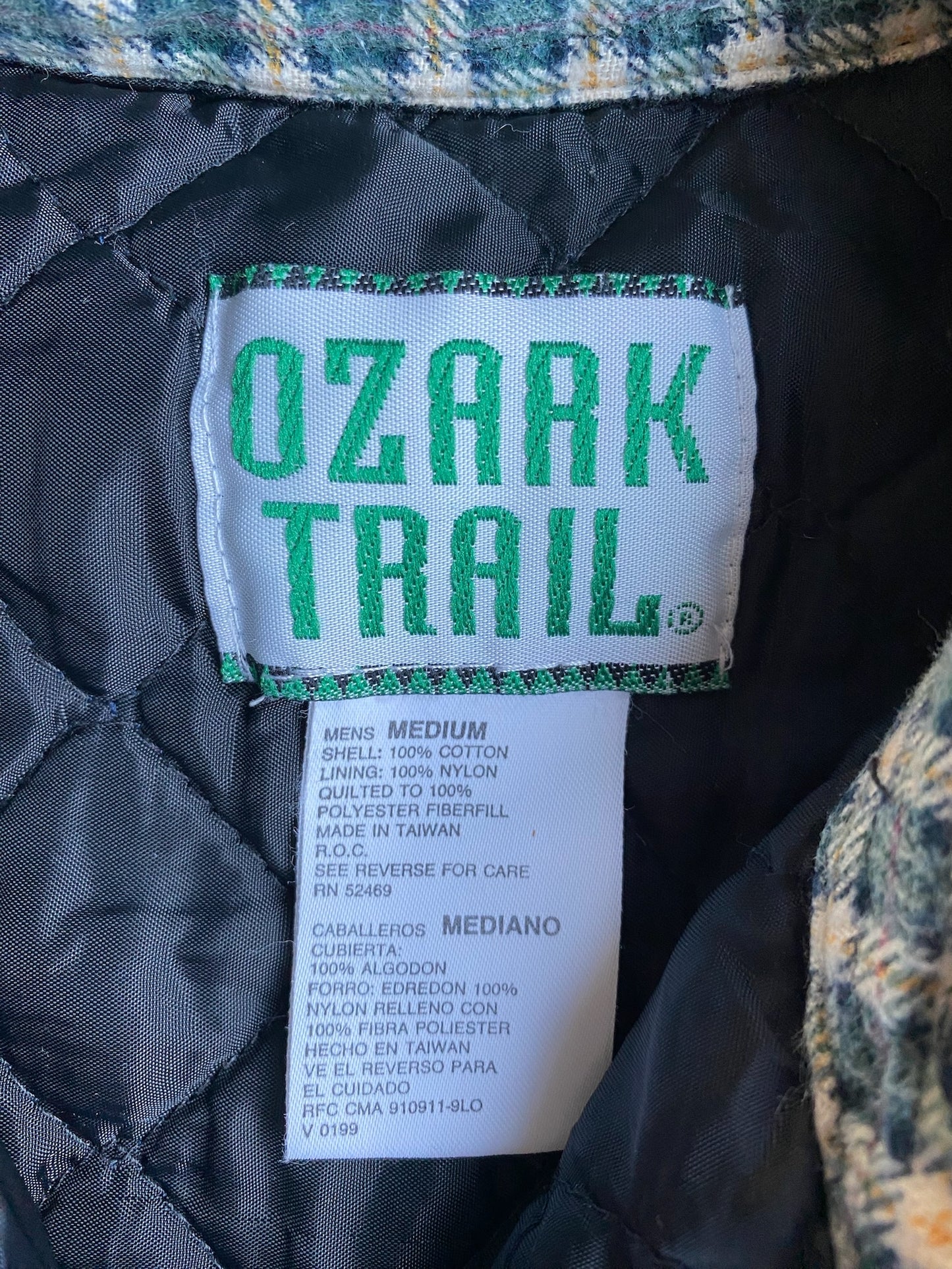 Vintage Ozark Trail Plaid Flannel - M
