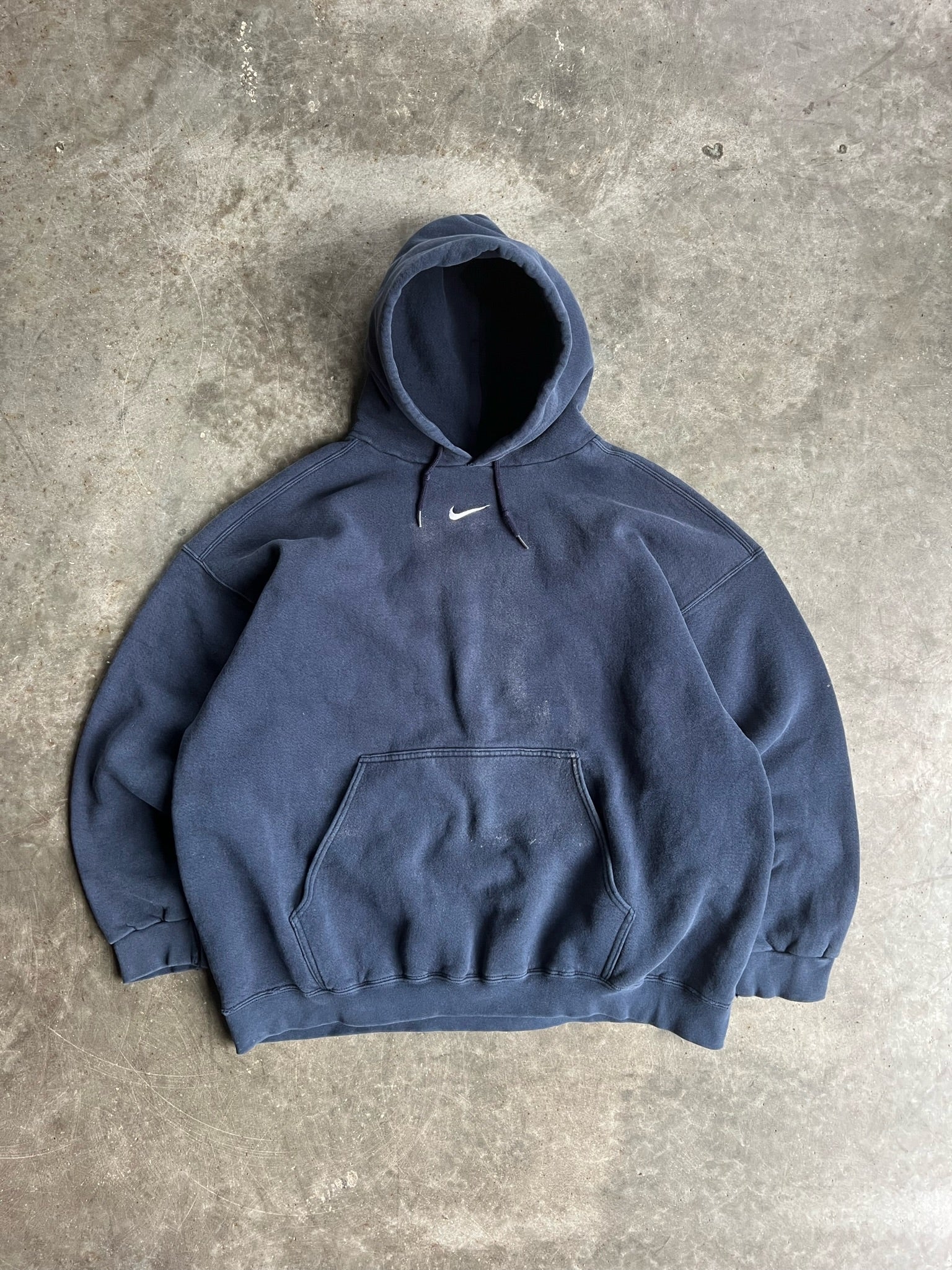 Vintage nike center swoosh sale hoodie