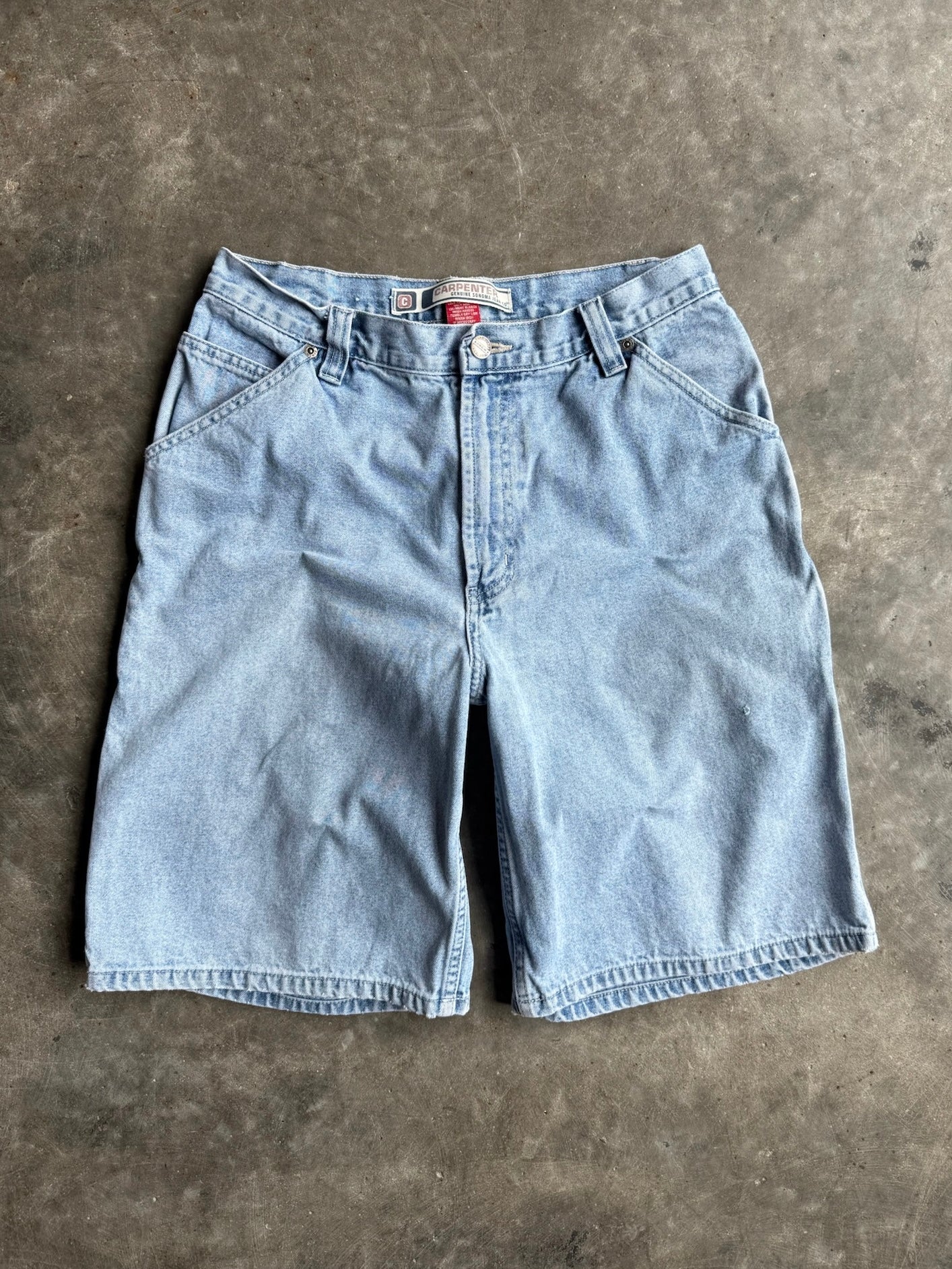 Vintage Sonoma Denim Carpenter Shorts - 29