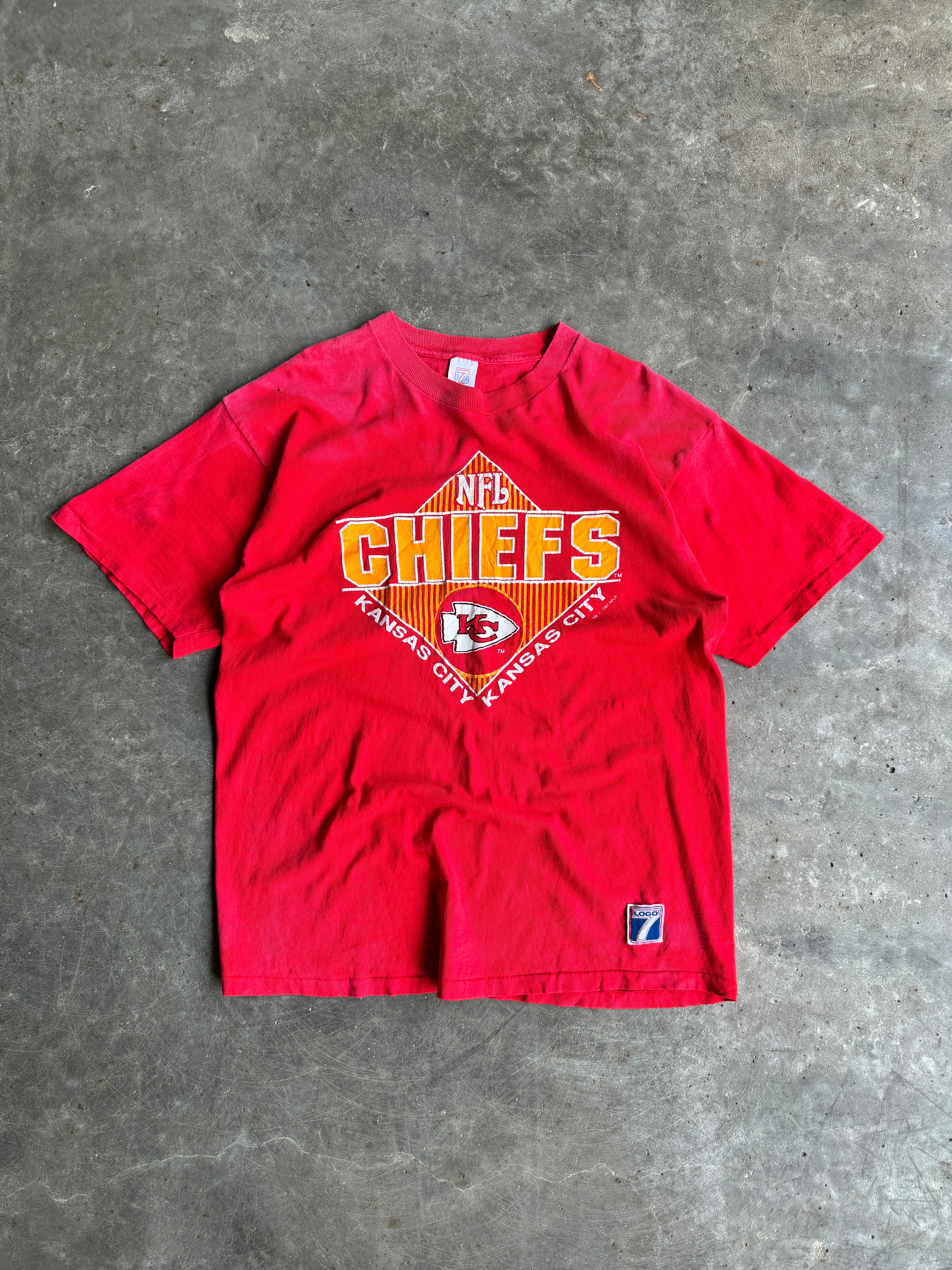 Vintage KANSAS CITY CHIEFS HAWAIIAN SHIRT CLASSIC CHIEFS HISTORY hotsell Size XL