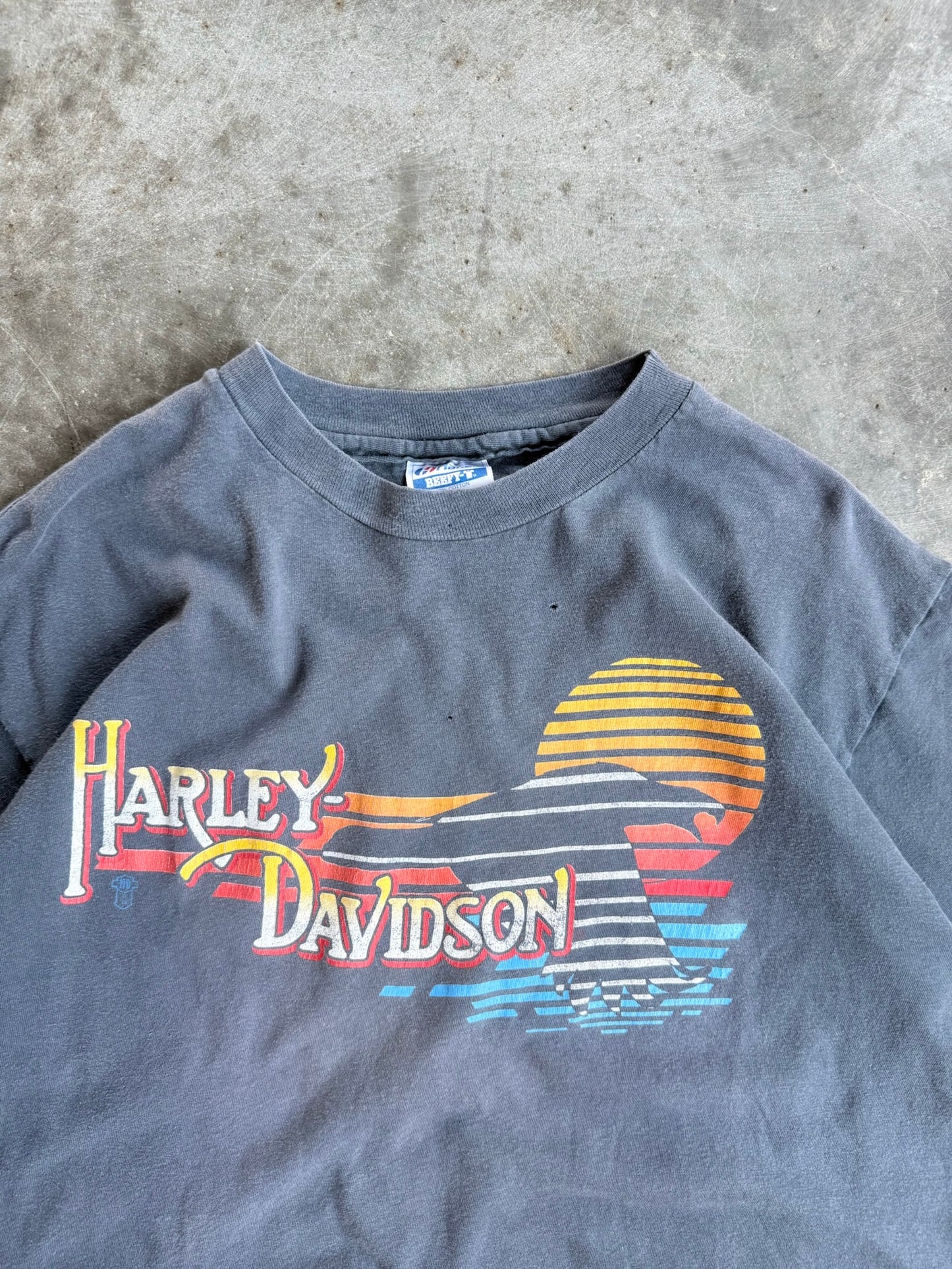 Vintage Single Stitch Harley Davidson Missouri Graphic Tee -XL