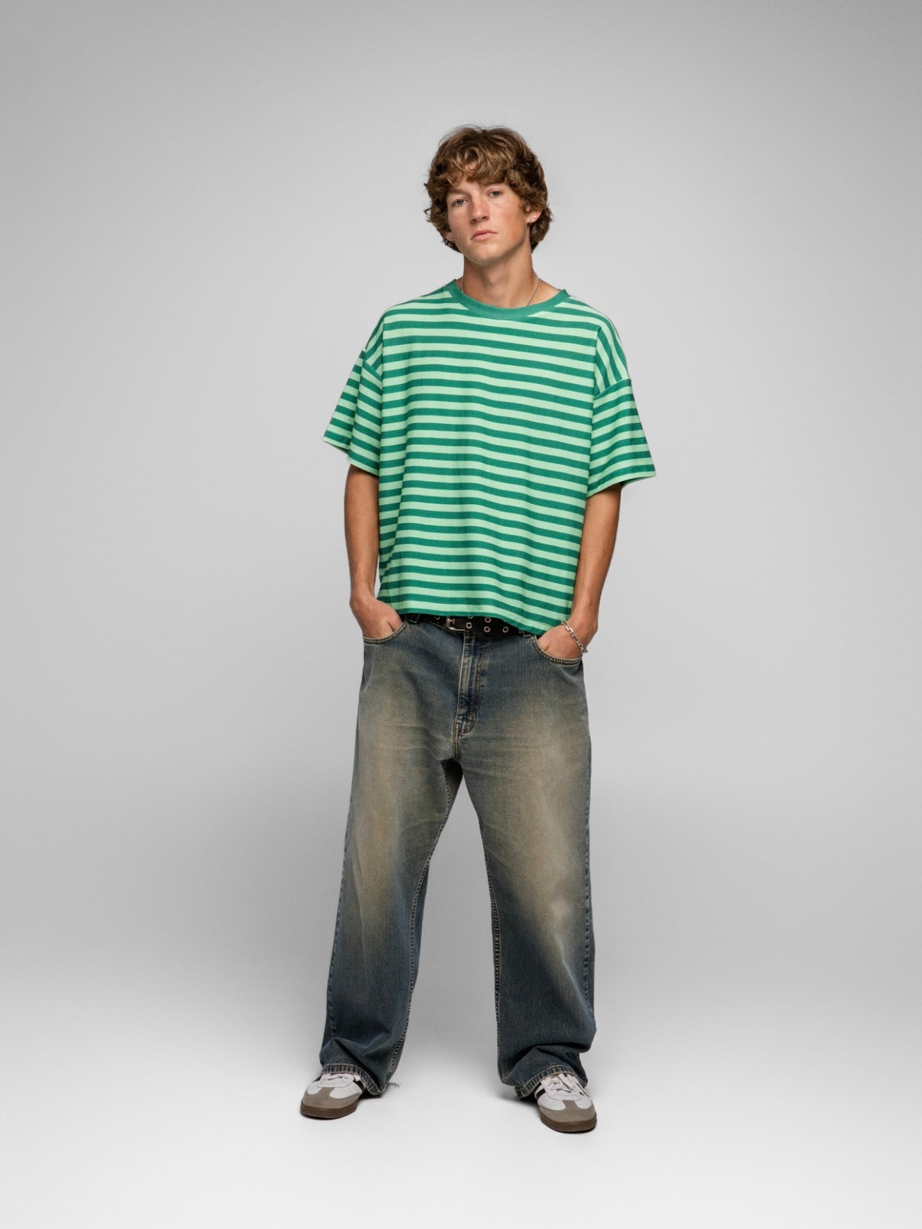 BOXY STRIPED TEE