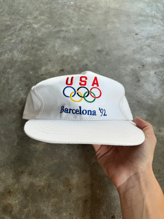 Vintage Team USA Barcelona ‘92 Olympics Snapback Hat