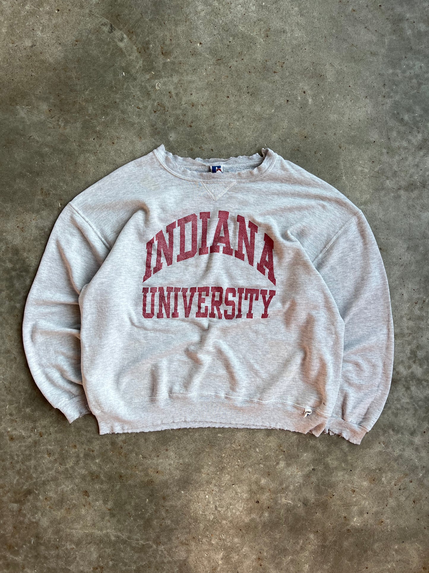 Vintage Indiana University Russell Crew - XXL