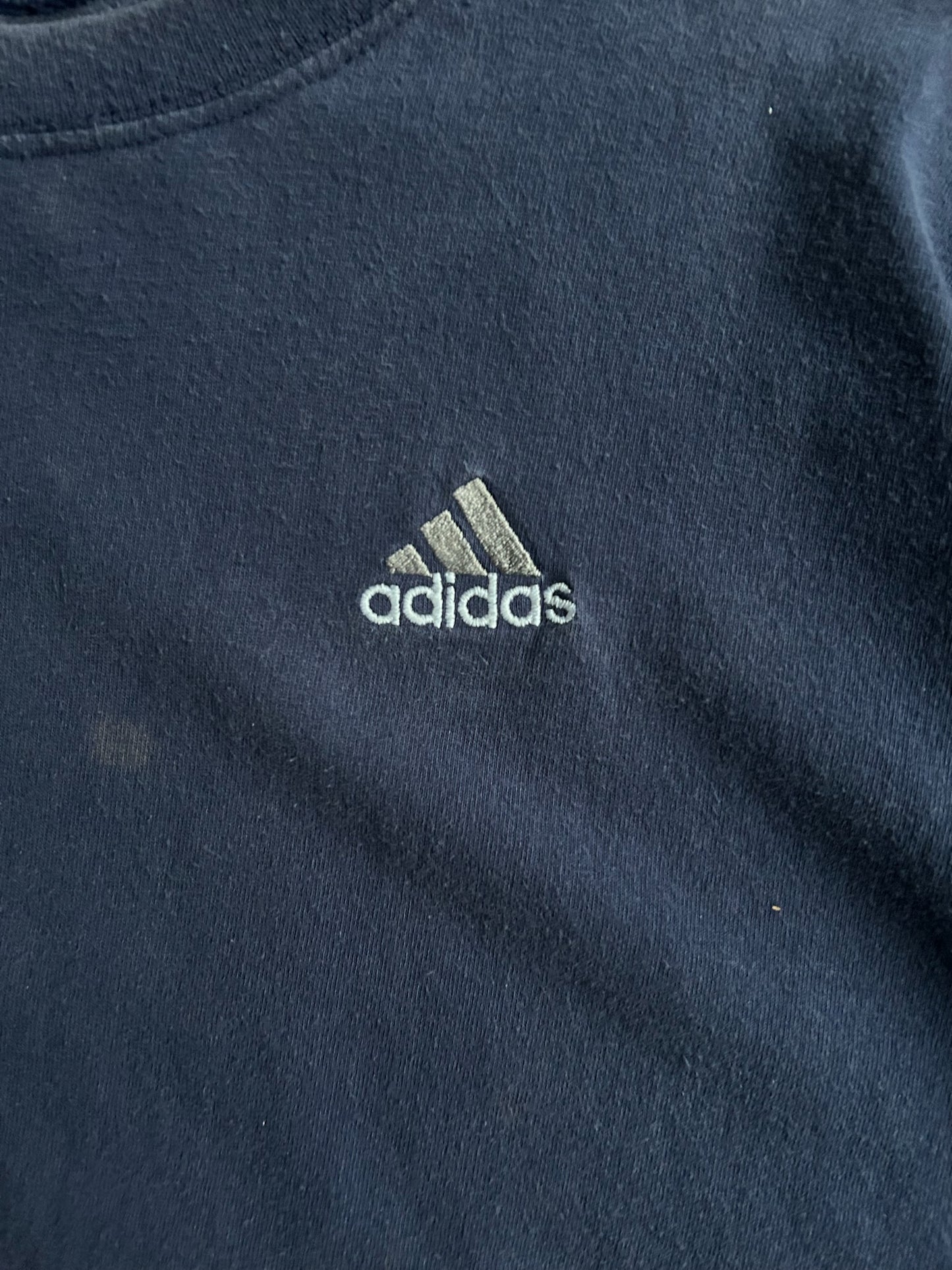 Vintage Navy Adidas Shirt - XL