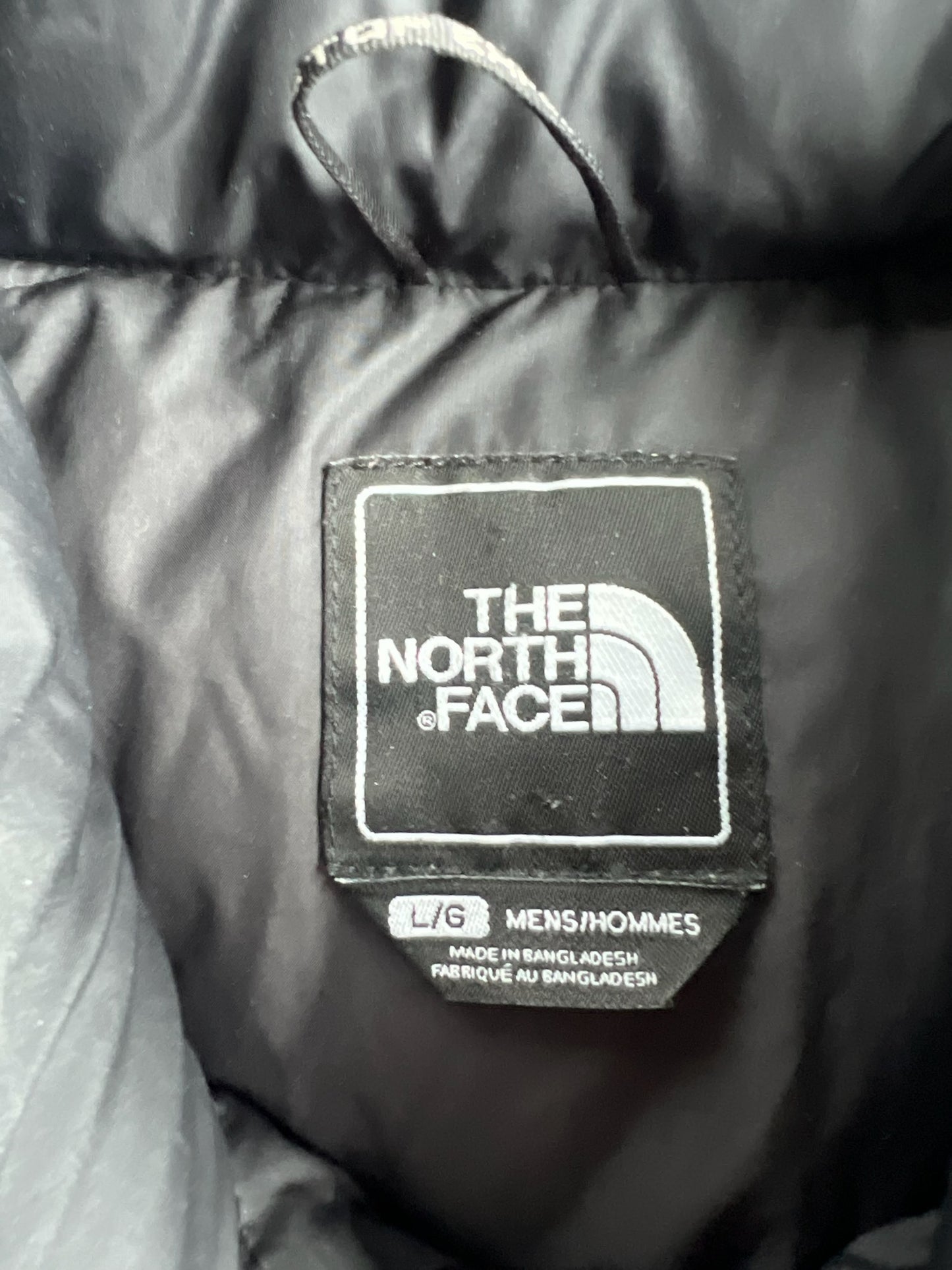 Vintage Black North Face Puffer Jacket - L