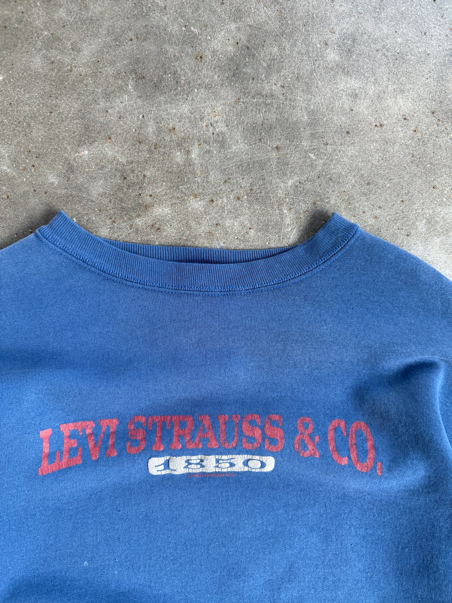 Vintage Levi’s Spellout Crew - XL