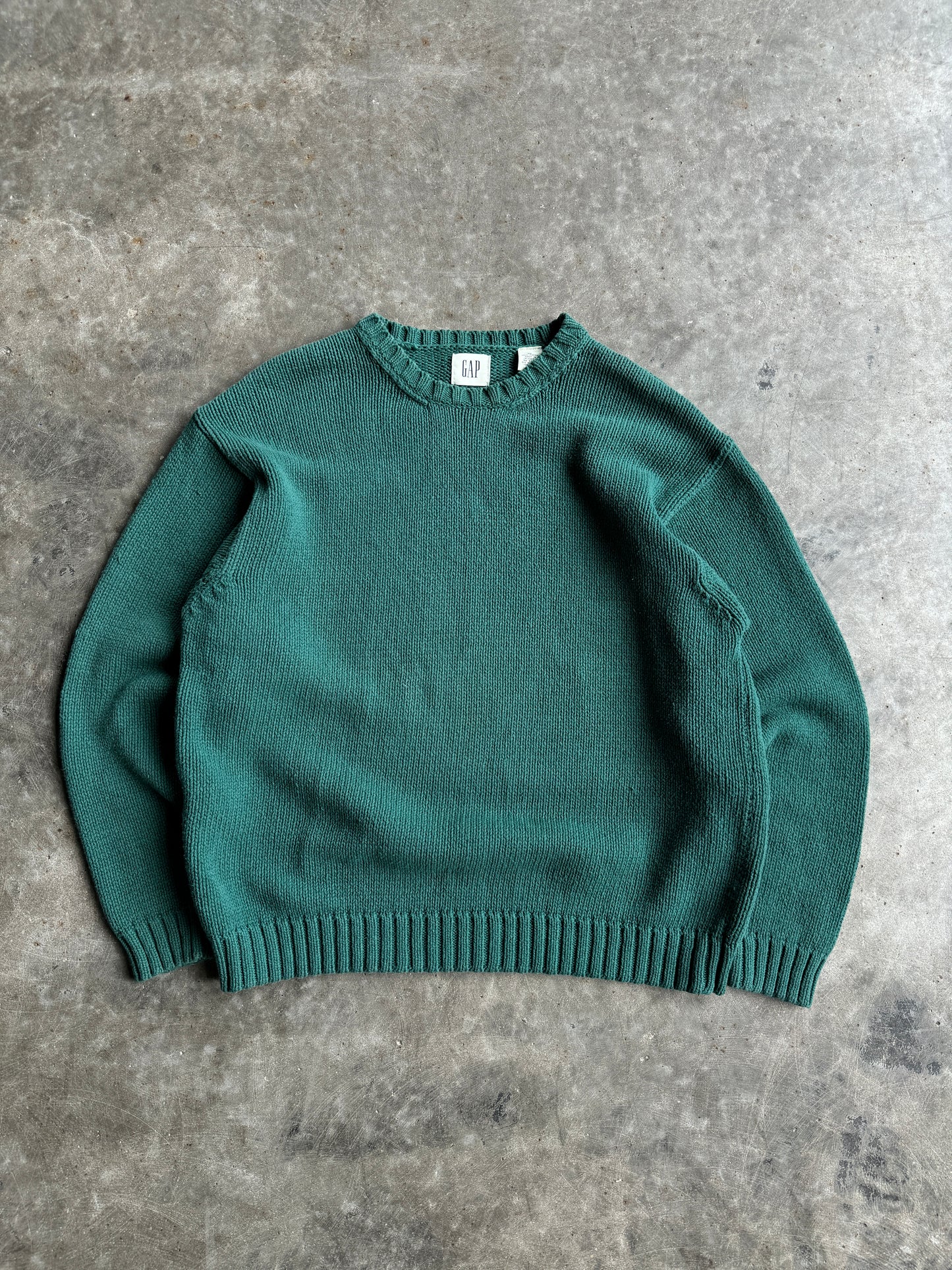 Vintage Green GAP Sweater - XL