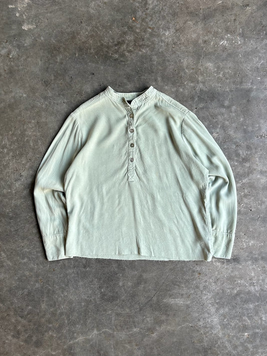 Sage Green Monterey Bay Button-Up Long Sleeve - L