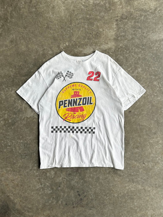 Vintage Pennzoil Motor Oil Tee - L