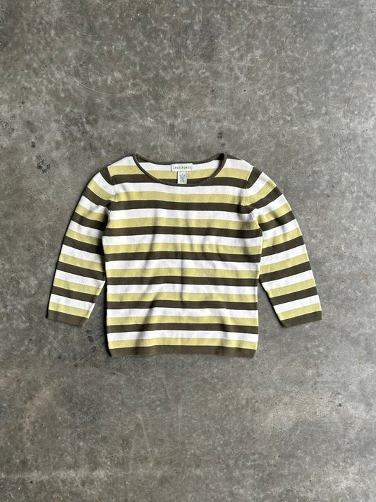 Vintage Crossroads Striped Sweater - S