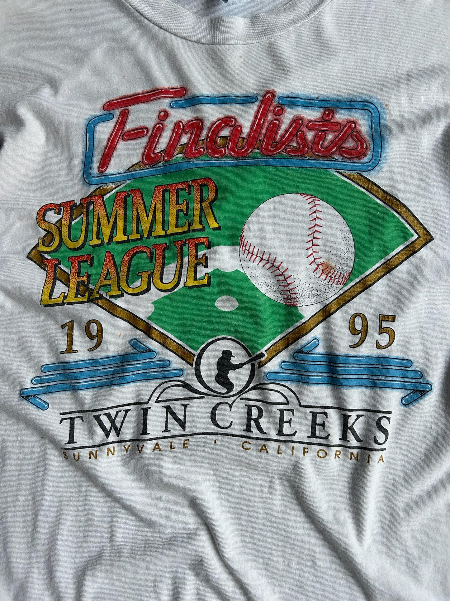 Vintage 1995 Summer League Shirt - XL