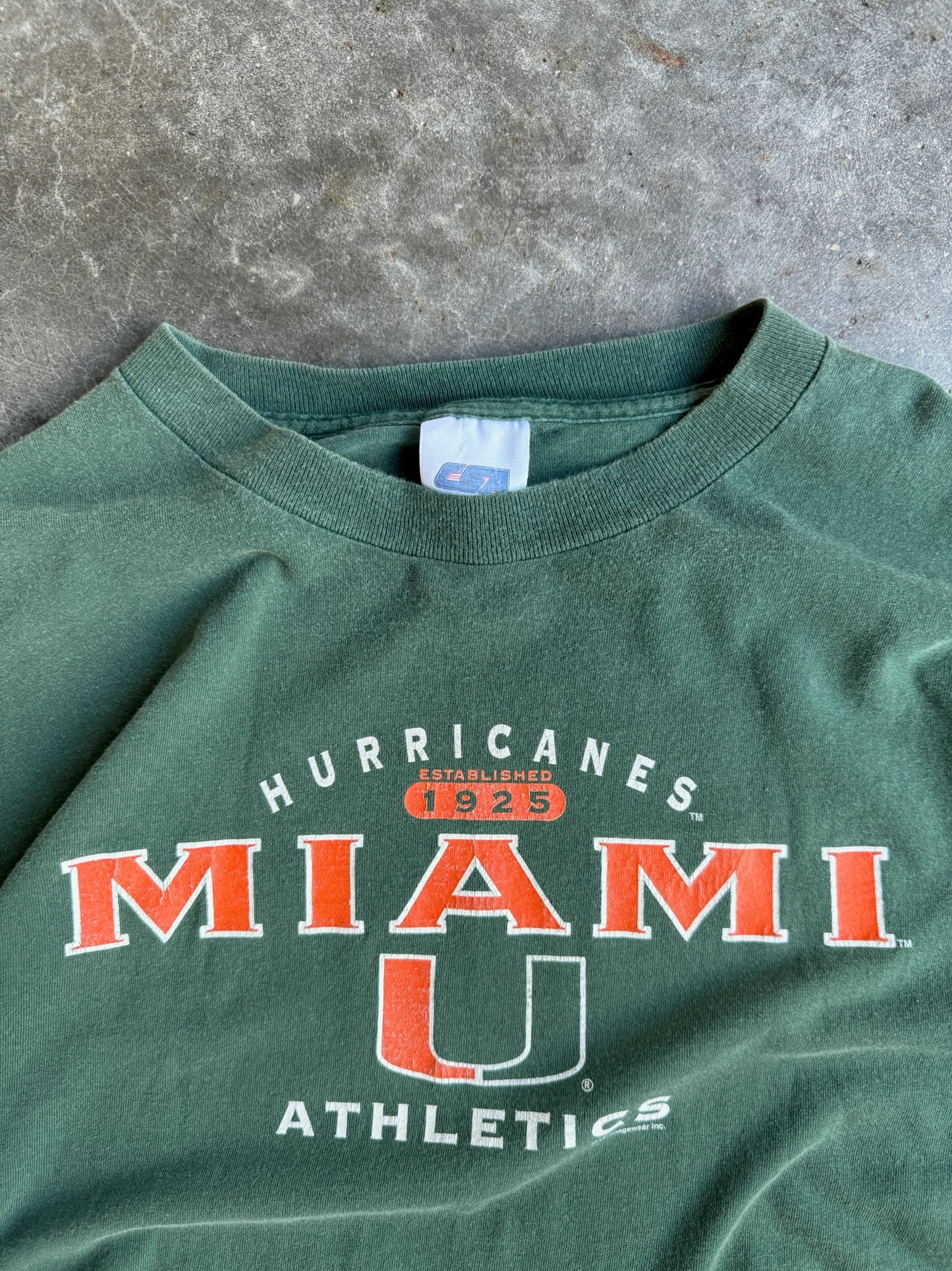 Vintage Miami Hurricane Athletic shirt - XL