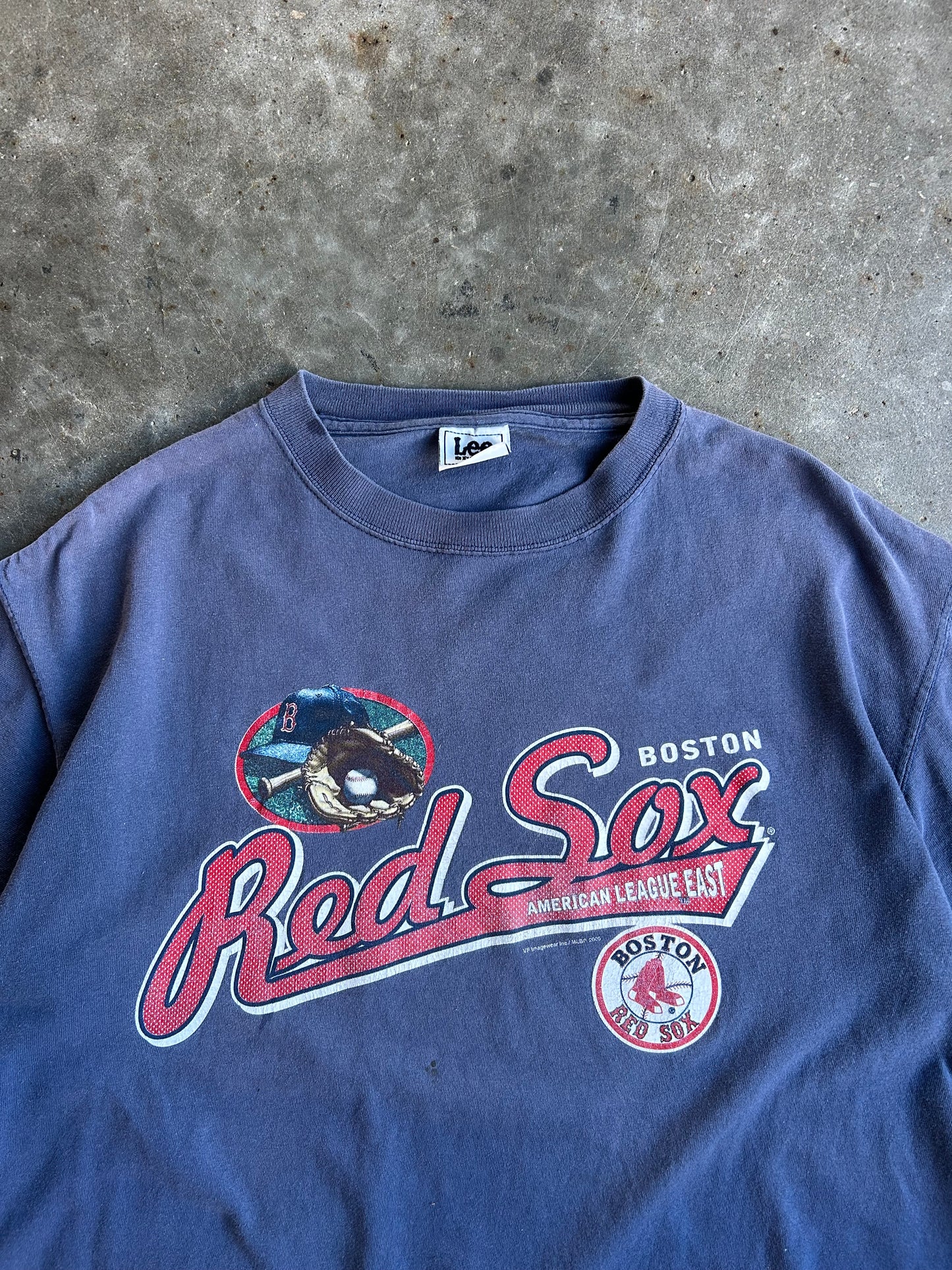 Vintage Navy Red Sox Shirt - XL