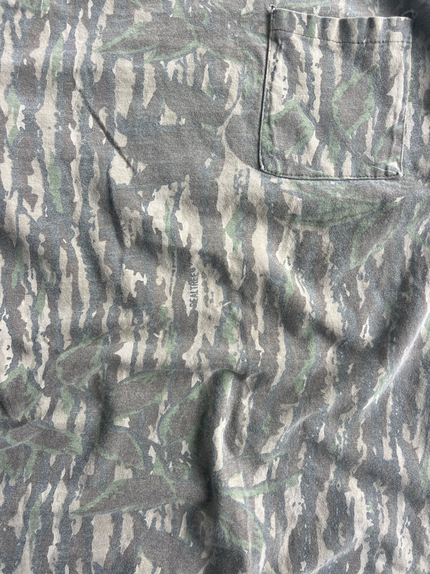 Vintage Faded Sports Afield Camo Shirt - L