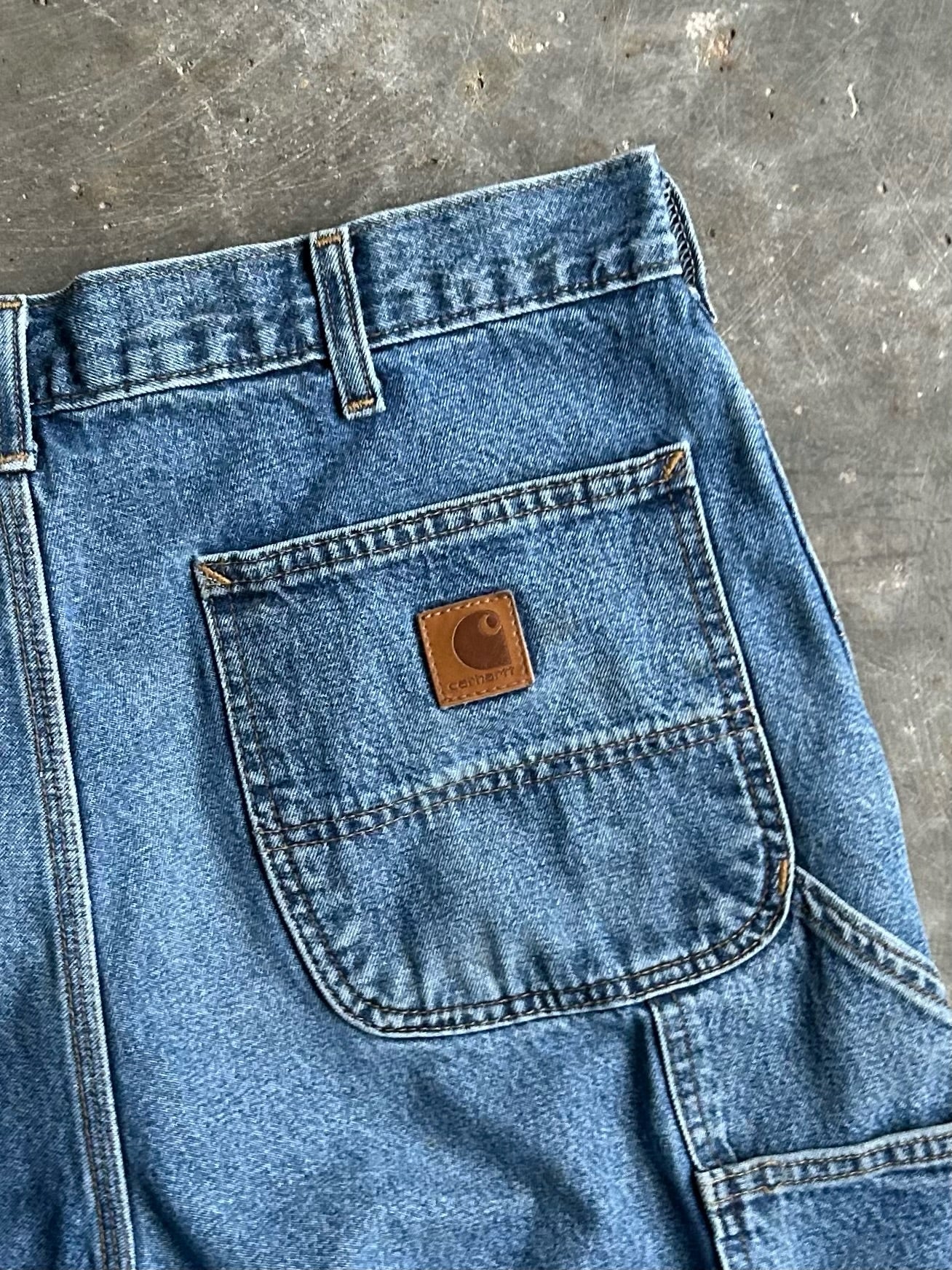 Vintage Denim Carhartt Carpenter Shorts - 34