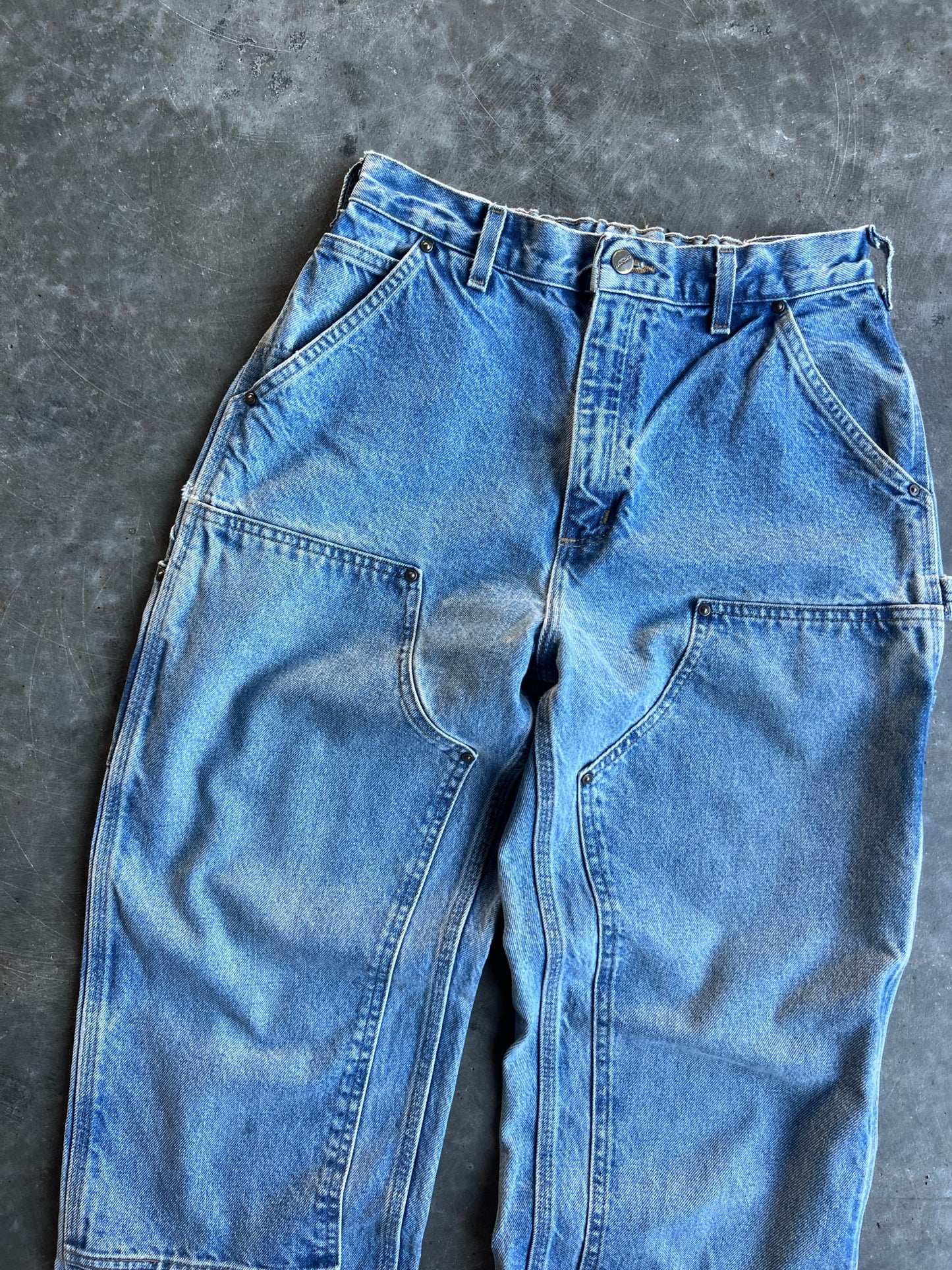 Vintage Medium Wash Carhartt Double Knee Pants - 30