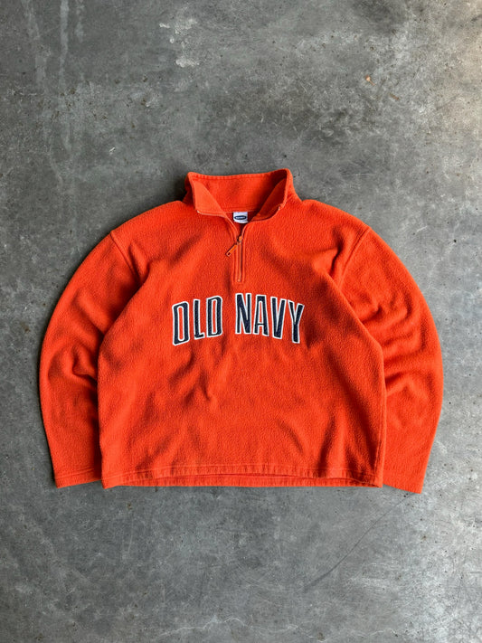 Vintage Old Navy Quarter-Zip Sweater - L