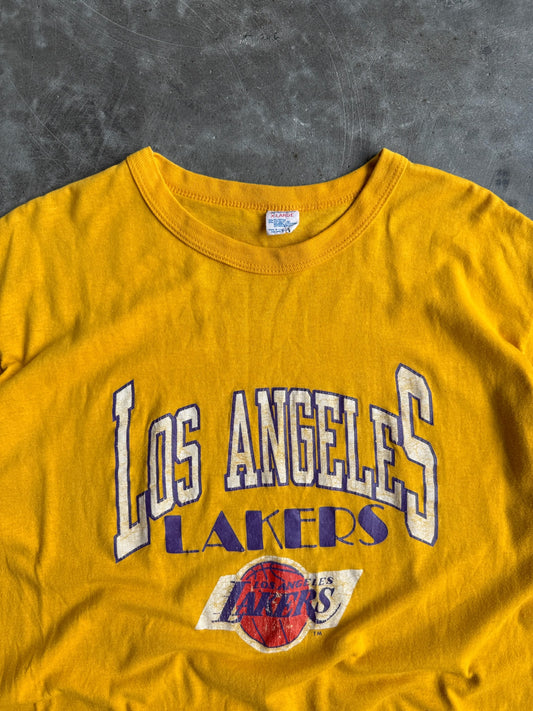 Vintage Single Stitch Los Angeles Lakers Tee - XL