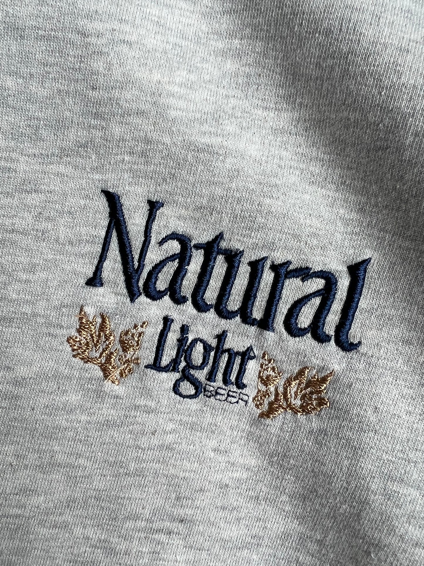 Vintage Natural Light Crew - M