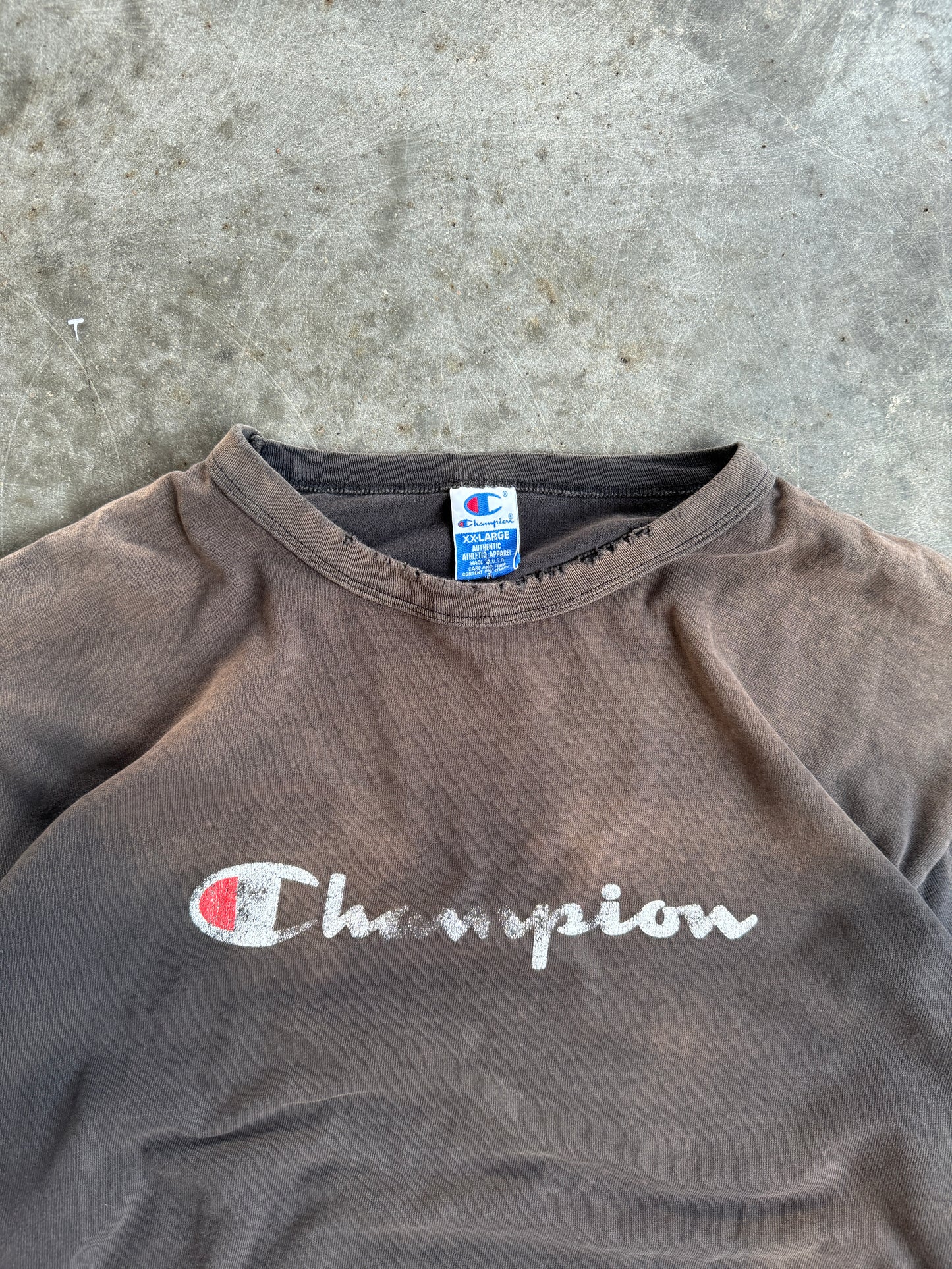 Vintage Champion Long Sleeve Shirt - XXL