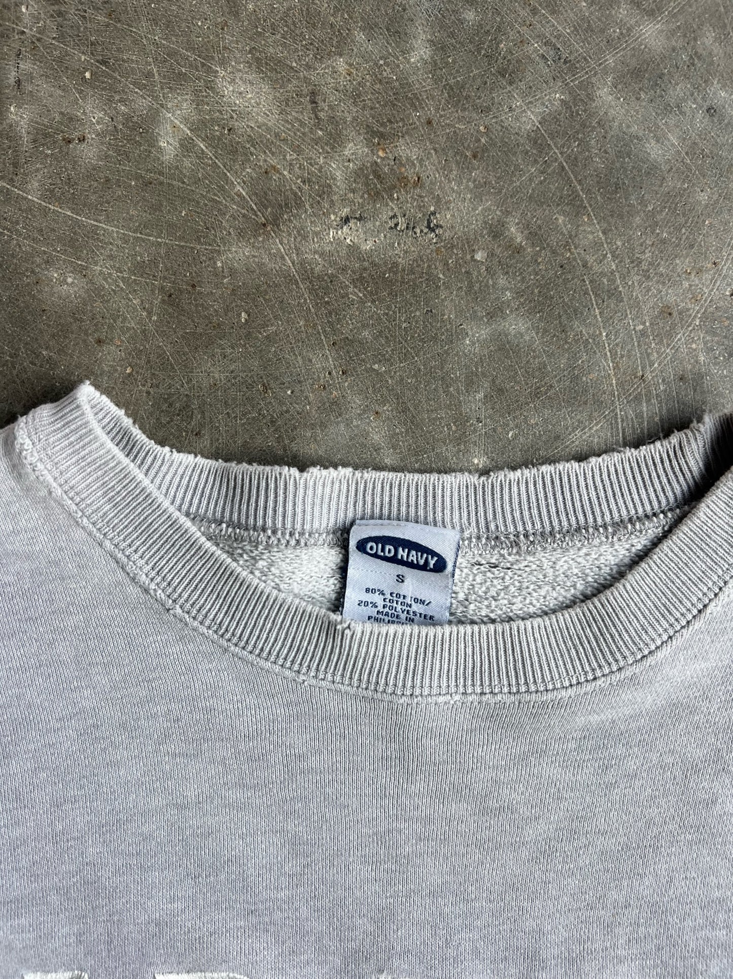 Vintage Old Navy Grey Crew - S