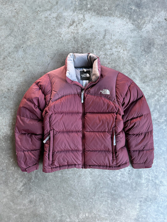 Vintage Plum North Face Puffer Jacket - S