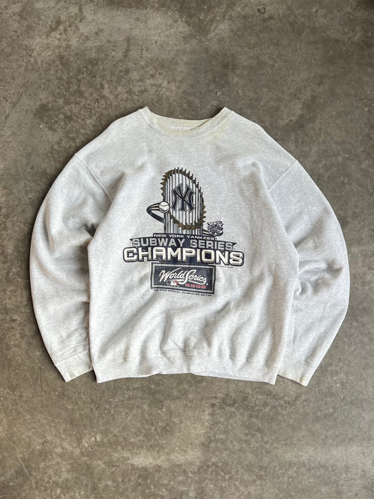 Vintage Y2K New York Yankees Crew - XL