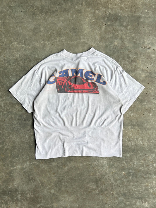Vintage Single-Stitch '92 Grand Prix Camel Racing Cropped Tee - XL