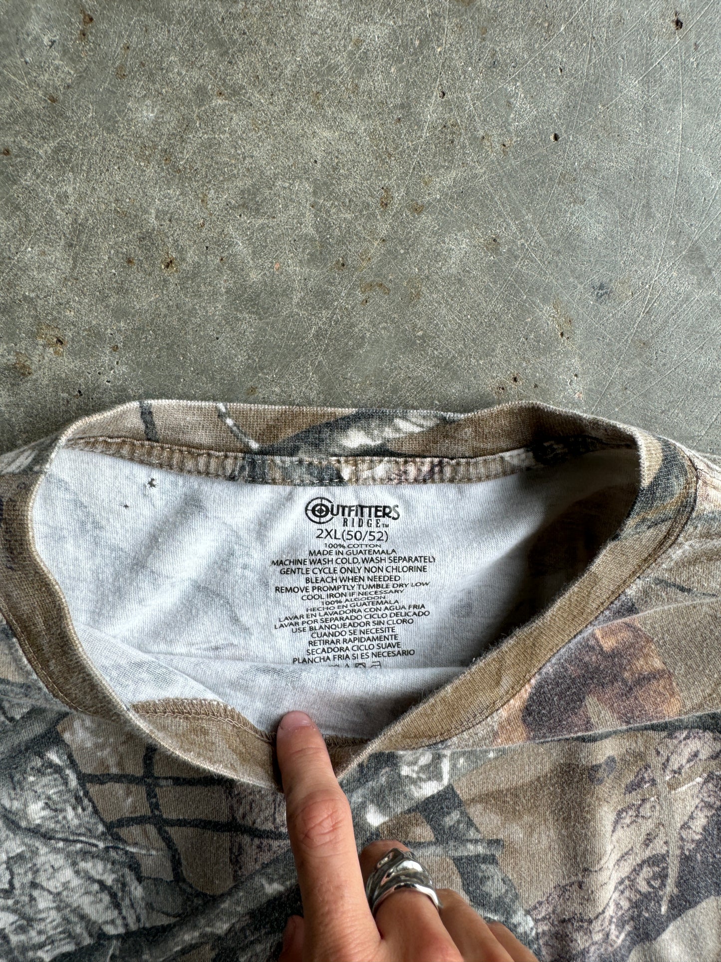 Faded Outfitters Ridge Camo Shirt - XL