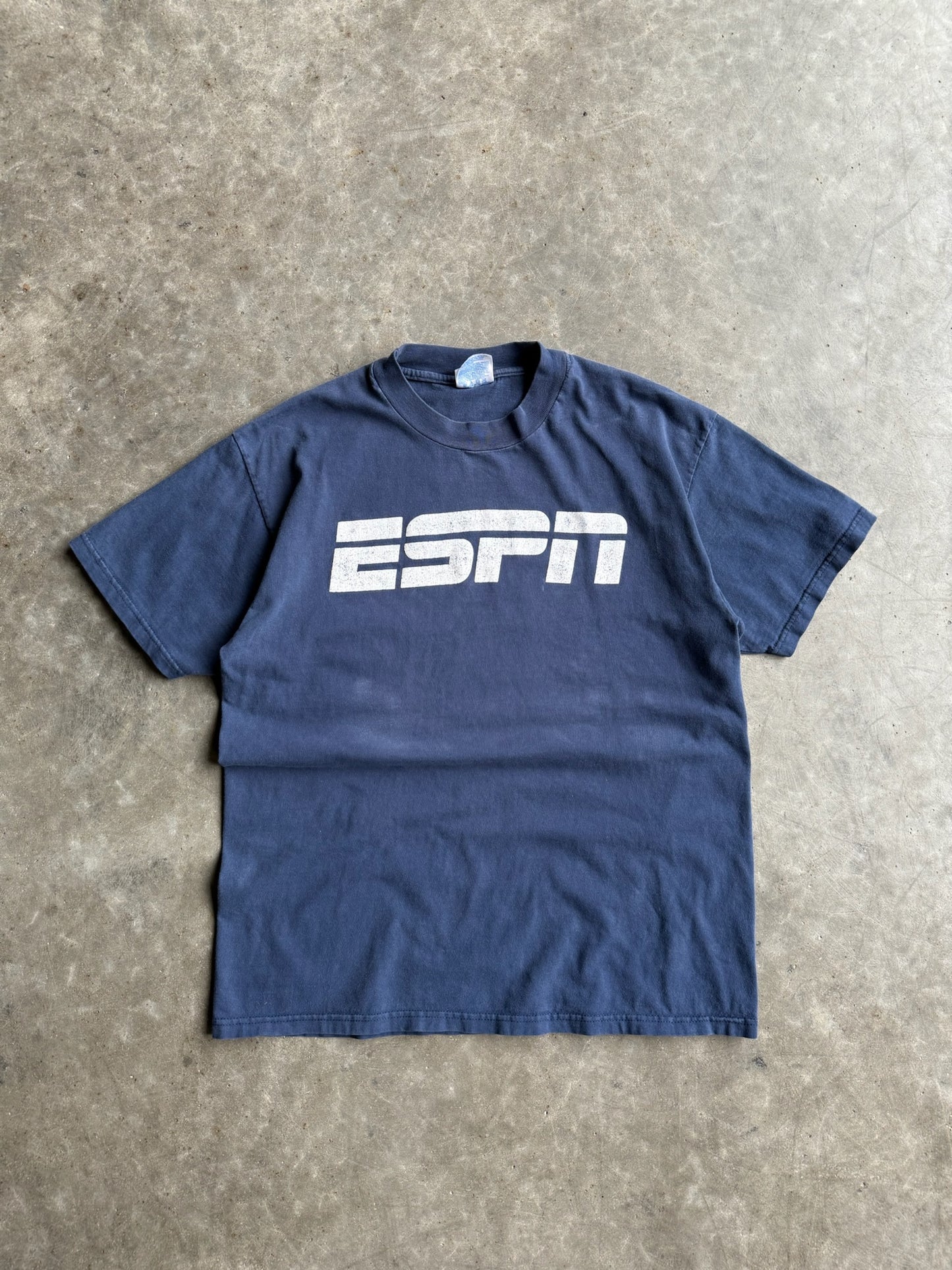 Vintage Navy ESPN Shirt - L