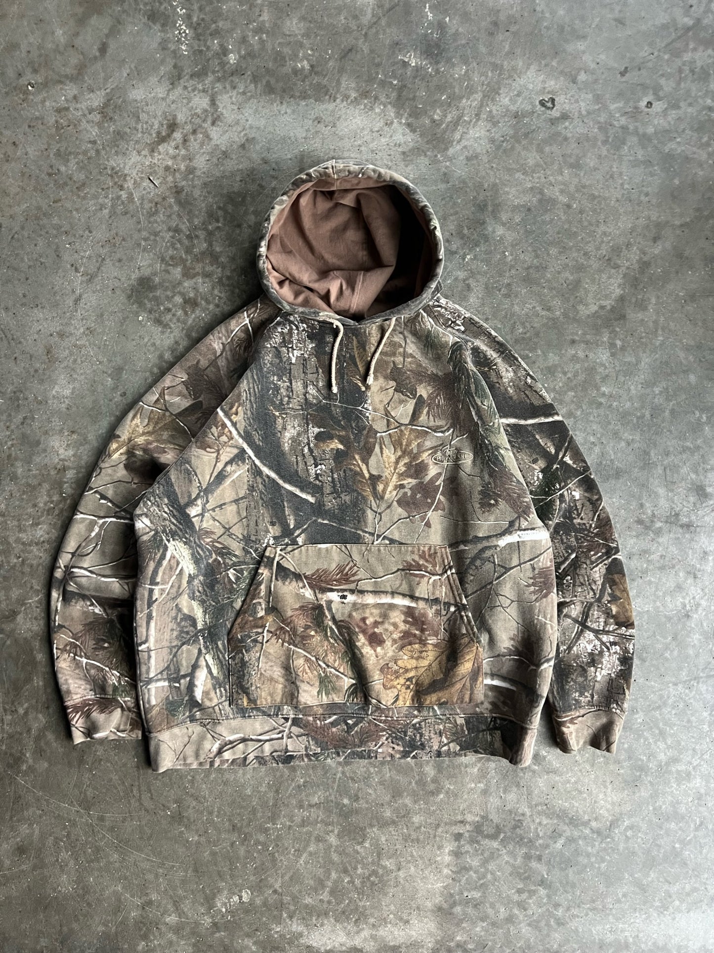 Vintage Camo Team Realtree Hoodie - XL