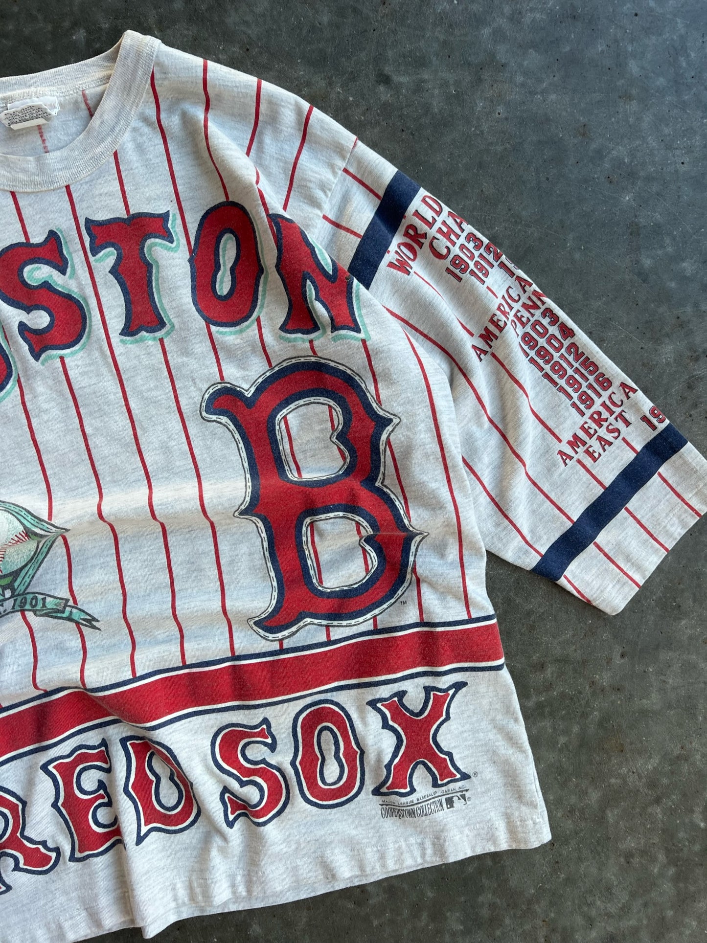 Vintage Single Stitch Boston Red Sox Long Gone Shirt - L