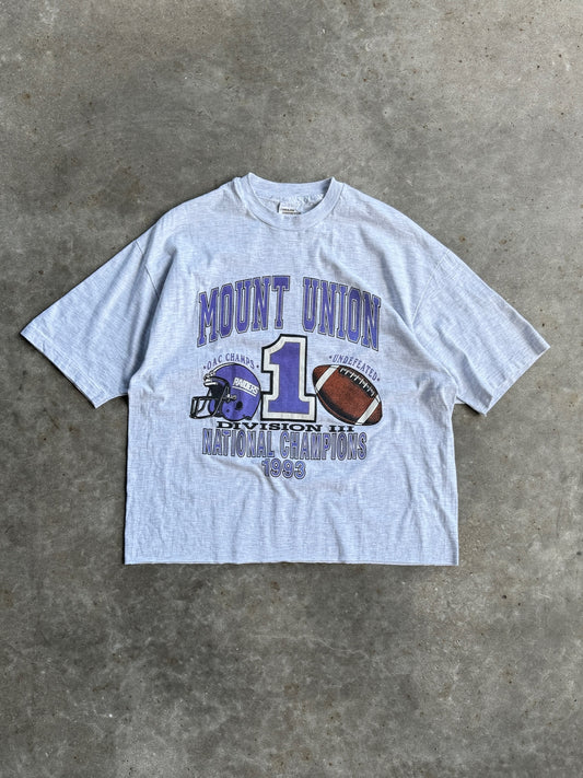 Vintage Mount Unions National Champions Shirt - XL