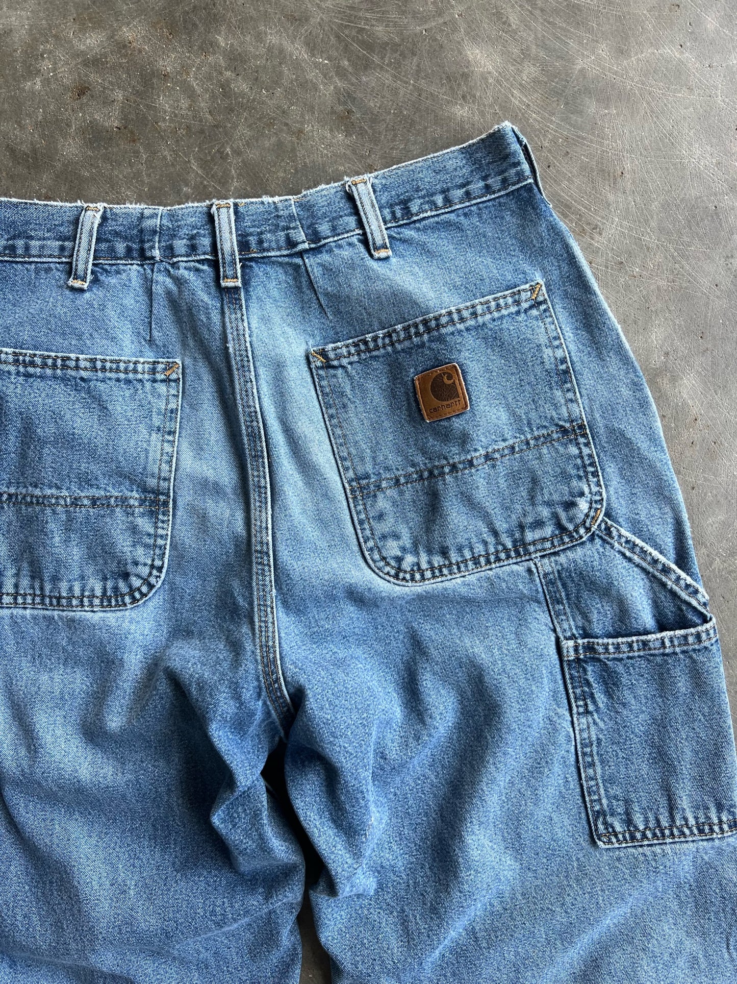 Vintage Distressed Carhartt Carpenter Pants - 32