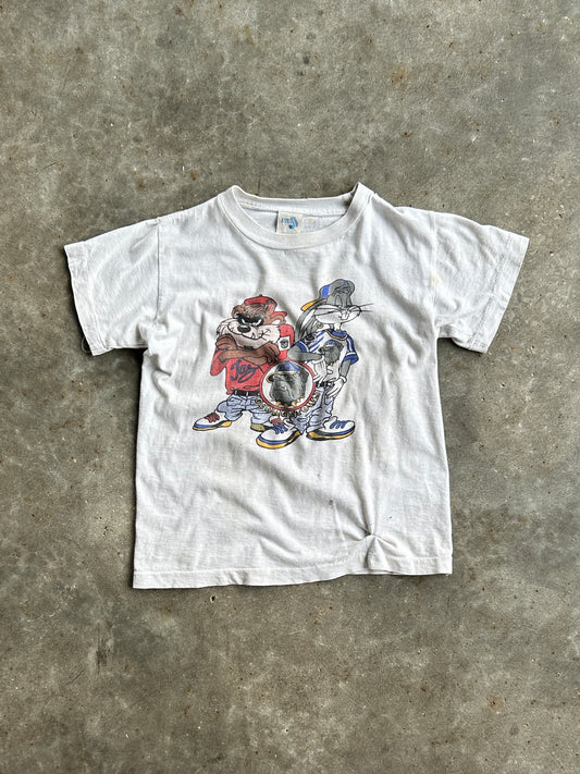 True Vintage Georgetown Hoyas Looney Tunes Tee - XS