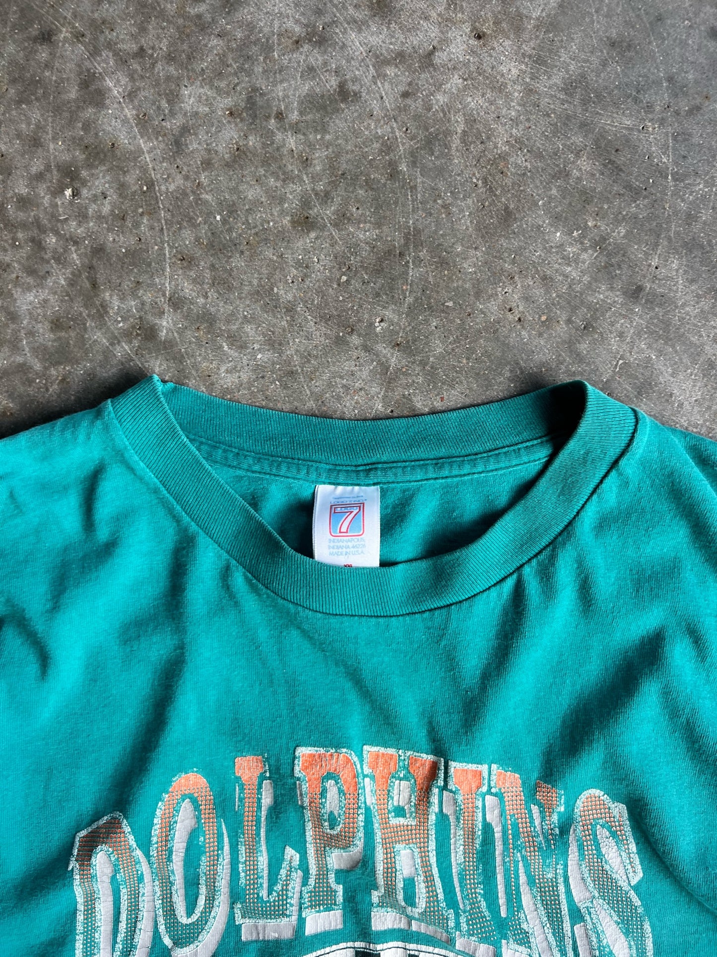 Vintage Teal NFL Miami Dolphins Shirt - XXL