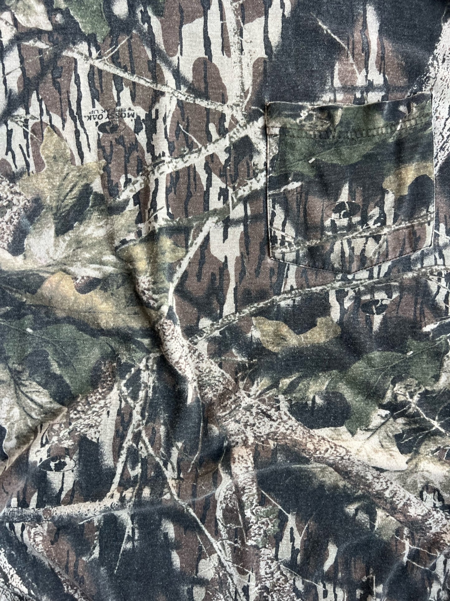 Vintage Mossy Oak Camo Shirt - XXL