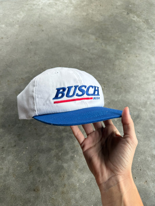 Vintage Busch Beer Snapback Hat