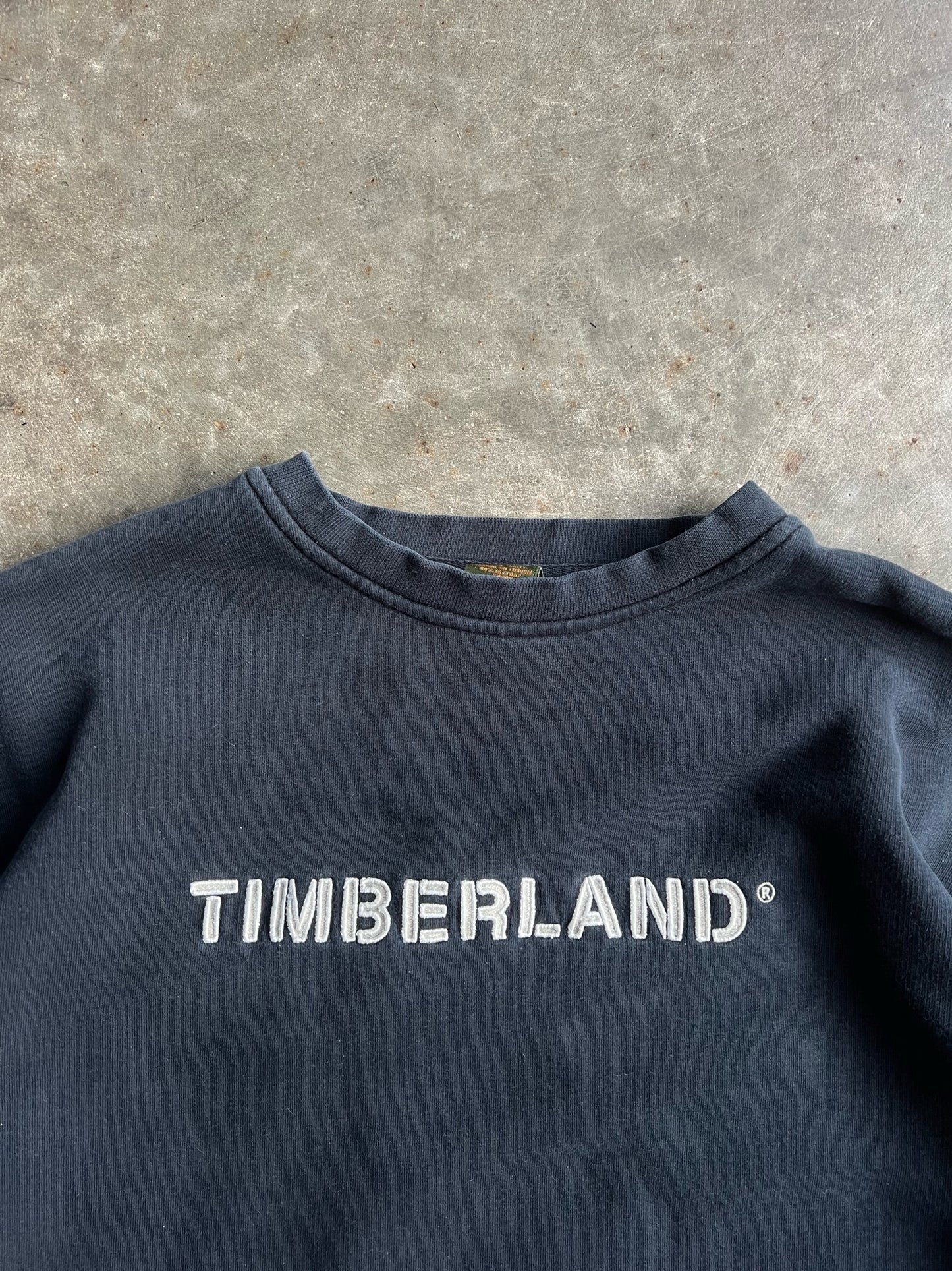 Vintage Navy Timberland Crew - XL