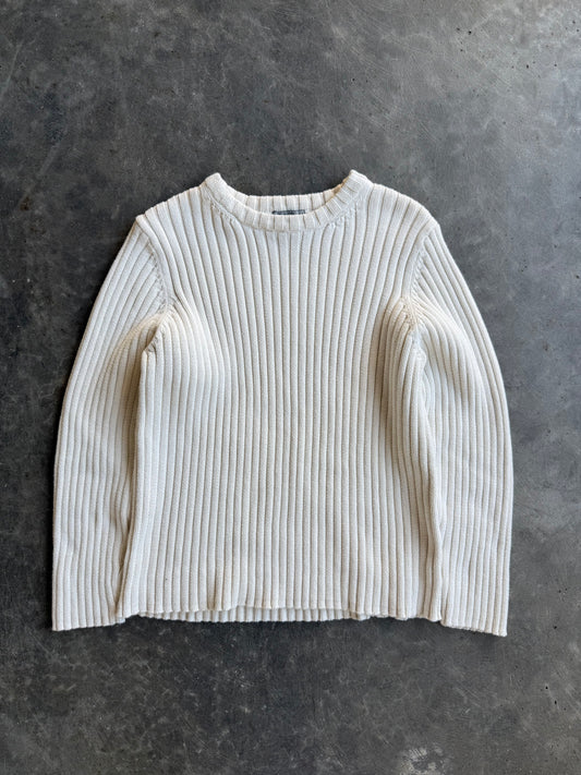 Vintage Cream Eddie Bauer Sweater - XL