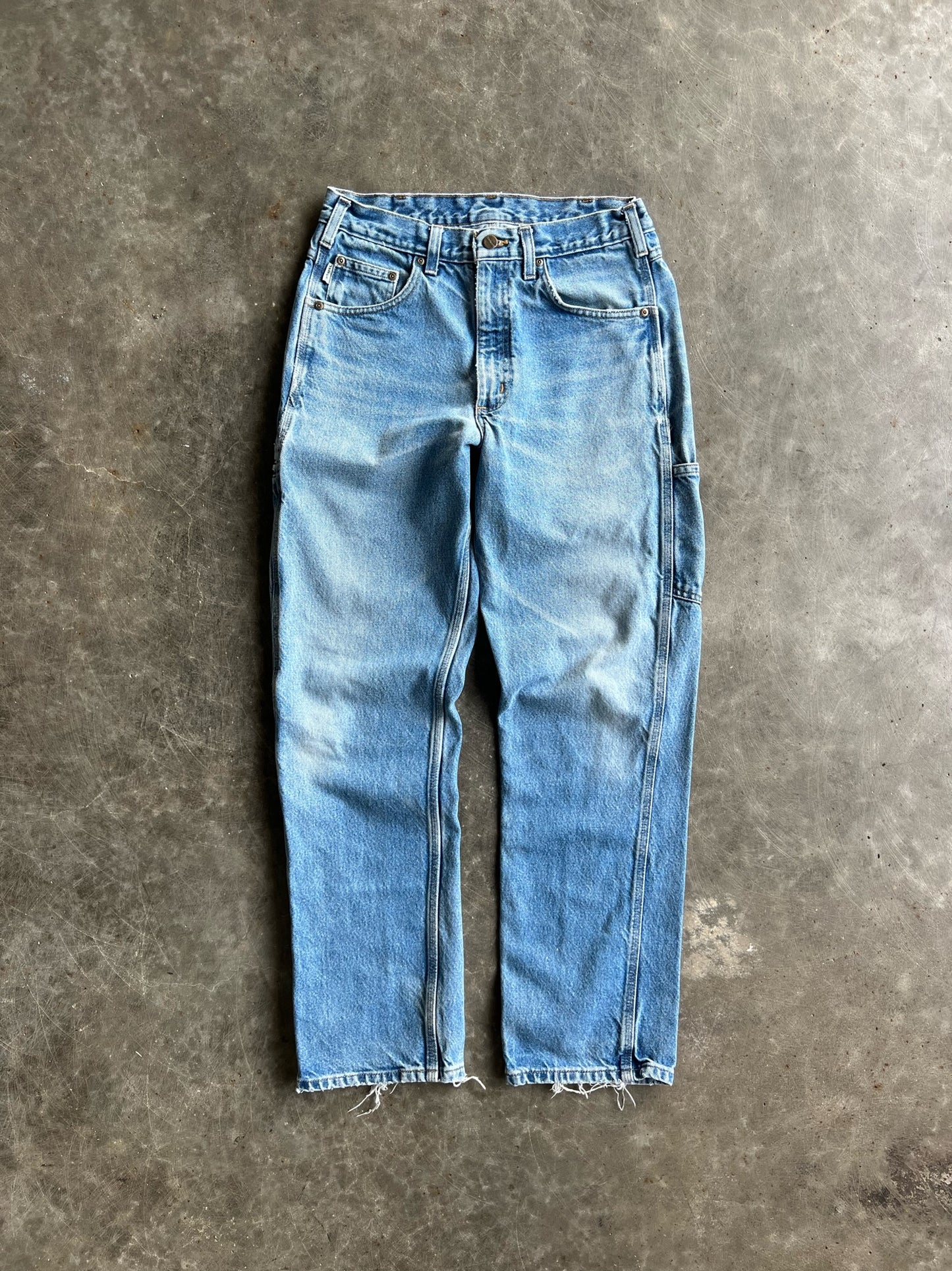 Vintage Medium Wash Carhartt Carpenter Pants - 32