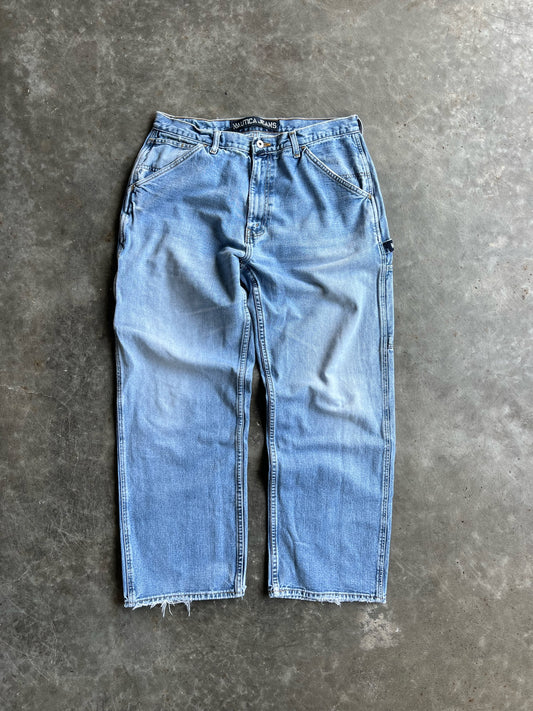 Vintage Light Wash Nautica Jeans - 36