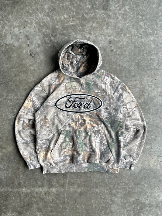 Buckhorn Silver Camo Ford Hoodie - M