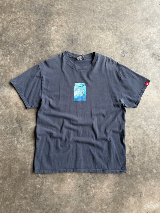 Vintage Faded QuikSilver Graphic Tee - L