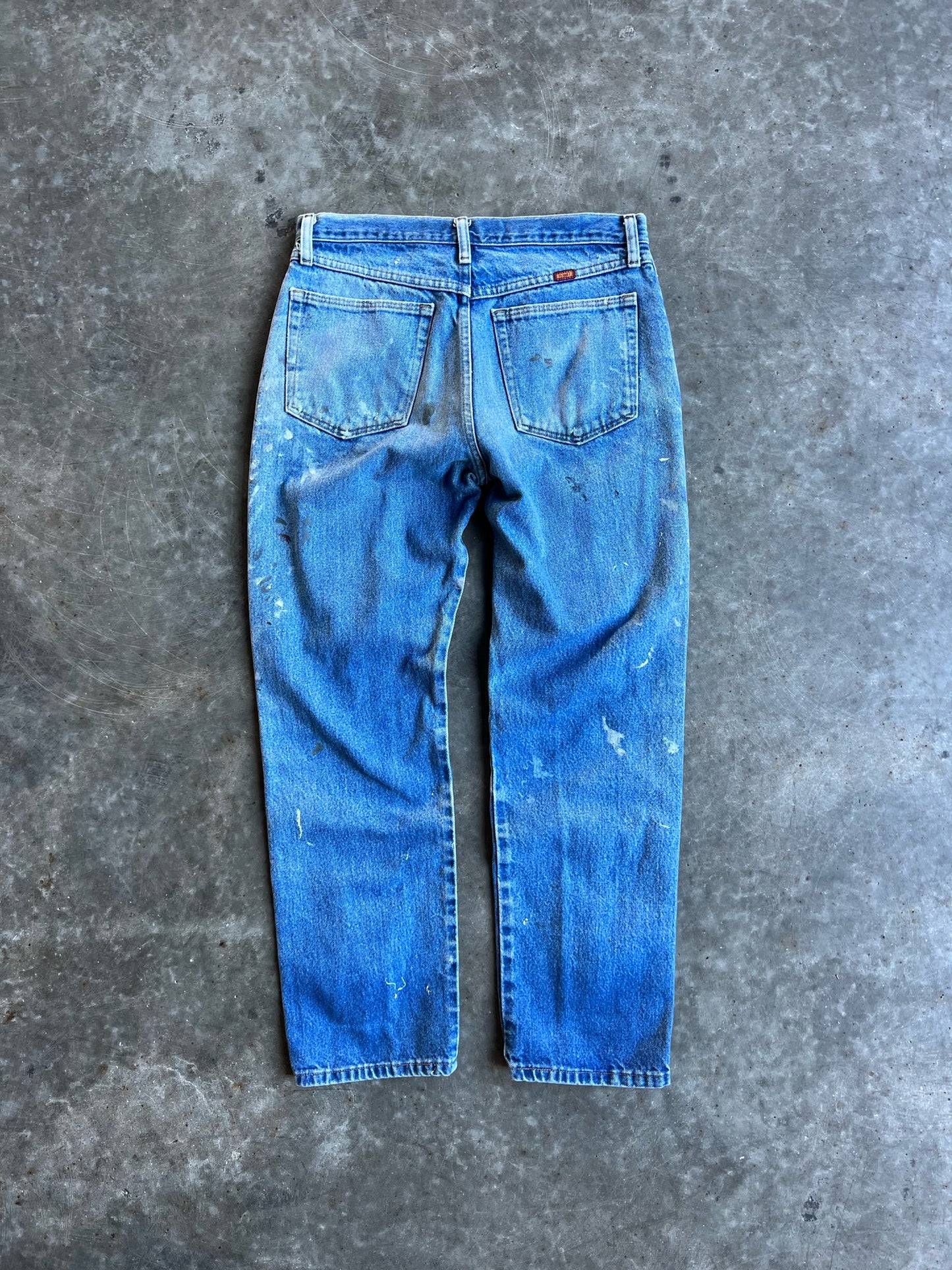 Vintage Faded Painted Rustler Pants - 33