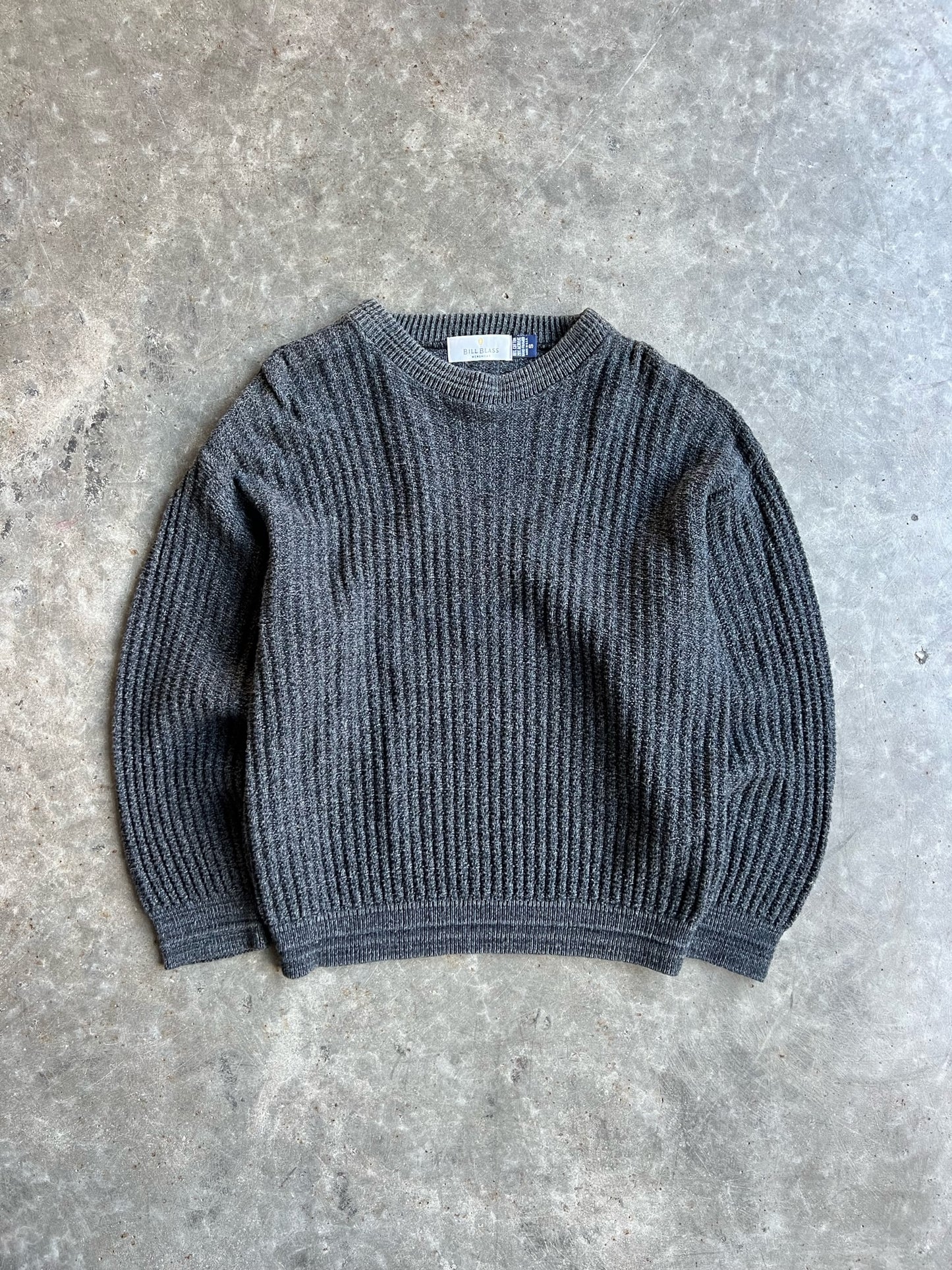 Vintage Dark Grey Bill Blass Sweater - S